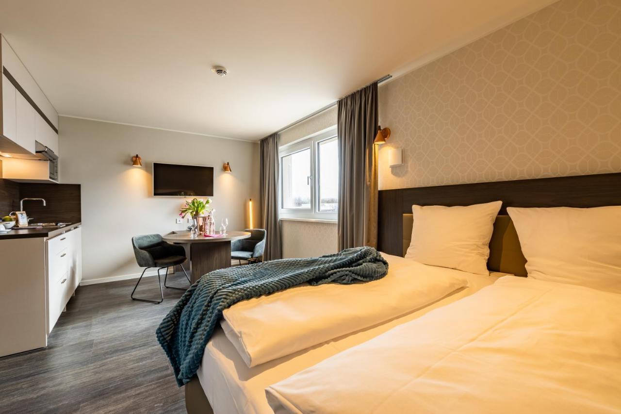 Maseven Muenchen Messe Dornach Aparthotel Aschheim Buitenkant foto