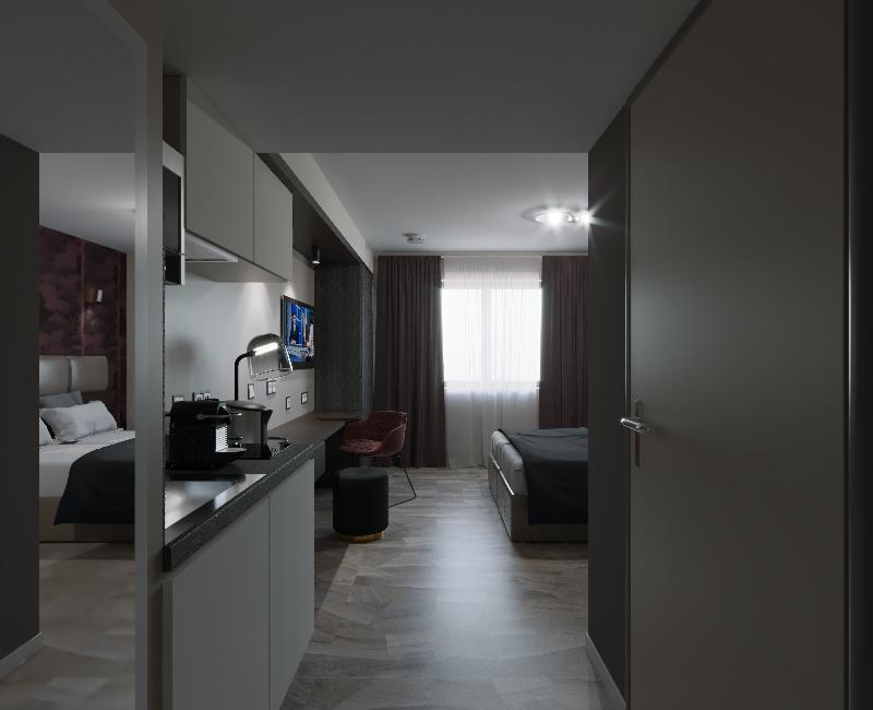 Maseven Muenchen Messe Dornach Aparthotel Aschheim Buitenkant foto