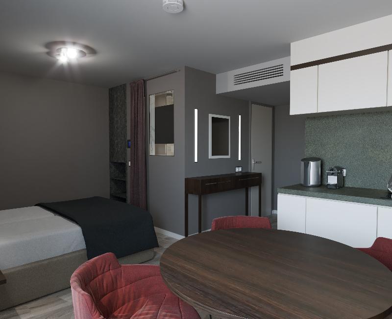 Maseven Muenchen Messe Dornach Aparthotel Aschheim Buitenkant foto
